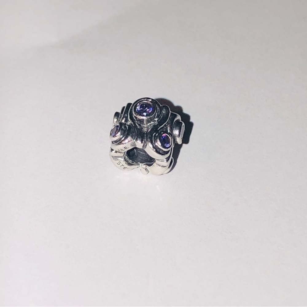 Authentic Pandora Ocean Wave Charm - Picture 7 of 7